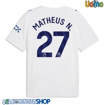 Maglie da calcio Manchester City Matheus Nunes #27 Terza Maglia 2026-27 Manica Corta